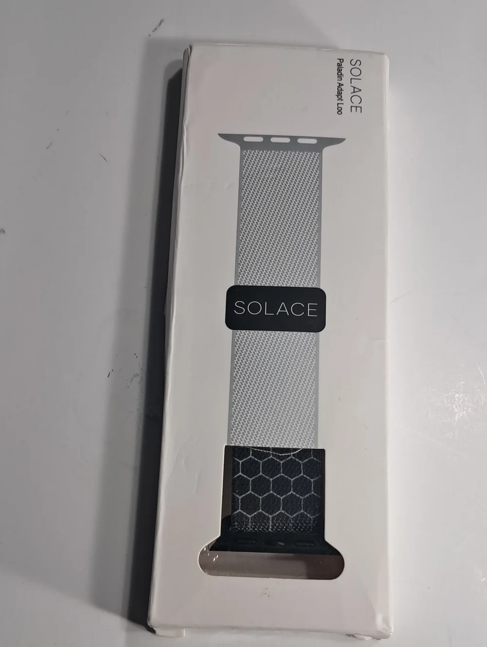 SOLACE Paladin Adapt Loop for Apple Smart Watch Band- Black Hex